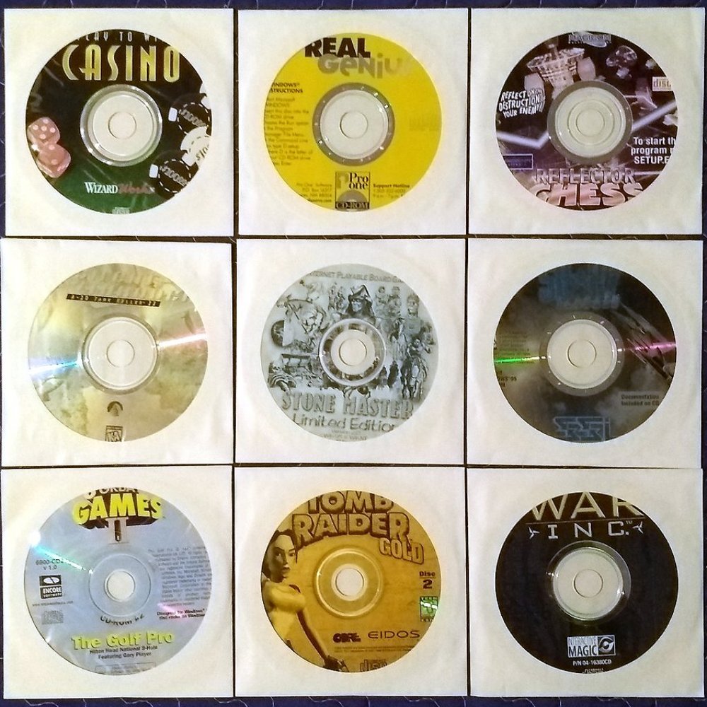 Vintage Games Lot #09 for DOS/Win 3.1/95/98/ME/XP 1997